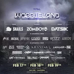 Wobbleland 2017 Lineup poster image