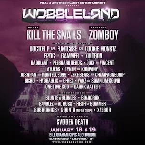 Wobbleland 2019 Lineup poster image