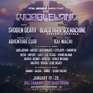 Wobbleland 2024 Lineup poster image