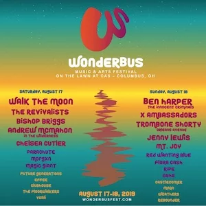WonderBus Music & Arts Festival 2019 Lineup poster image