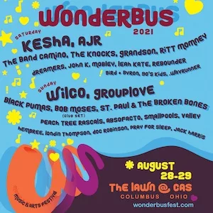 WonderBus Music & Arts Festival 2021 Lineup poster image