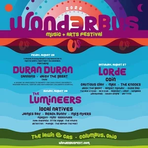 WonderBus Music & Arts Festival 2022 Lineup poster image