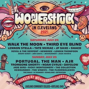 WonderStruck In Cleveland 2021 Lineup poster image
