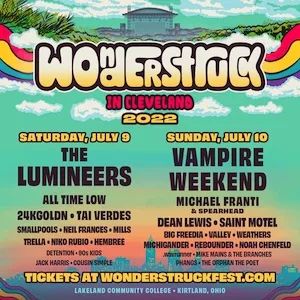 WonderStruck In Cleveland 2022 Lineup poster image