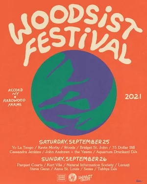 Woodsist Festival 2021 Lineup poster image