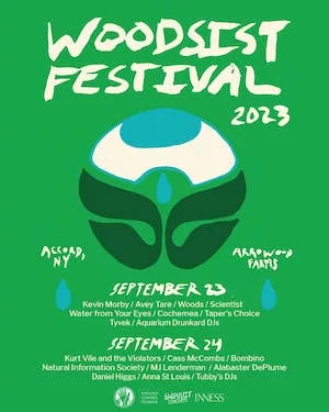 Woodsist Festival 2023 Lineup poster image