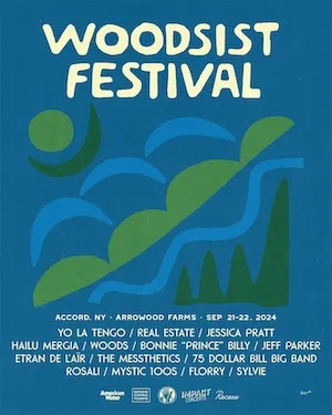 Woodsist Festival 2024 Lineup poster image