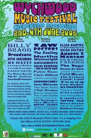 Wychwood Festival 2006 Lineup poster image
