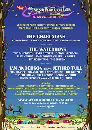 Wychwood Festival 2011 Lineup poster image
