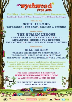 Wychwood Festival 2013 Lineup poster image