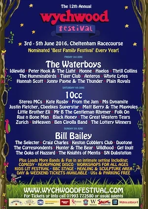 Wychwood Festival 2016 Lineup poster image