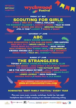 Wychwood Festival 2019 Lineup poster image