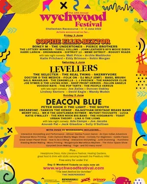 Wychwood Festival 2022 Lineup poster image