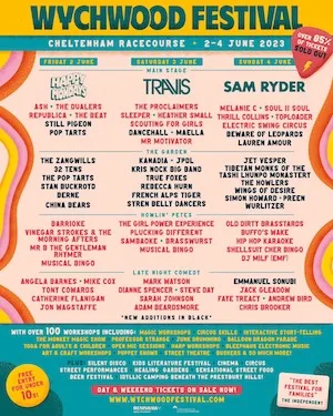 Wychwood Festival 2023 Lineup poster image