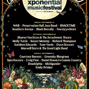 XPoNential Music Festival 2025 Lineup poster image
