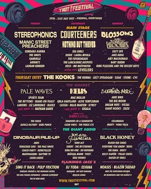 Y Not Festival 2022 Lineup poster image