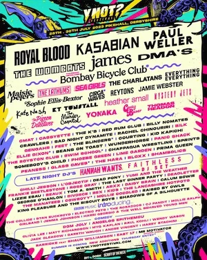 Y Not Festival 2023 Lineup poster image
