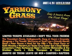 Yarmony Music Festival 2011 Lineup poster image