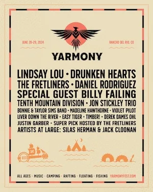 Yarmony Music Festival 2024 Lineup poster image