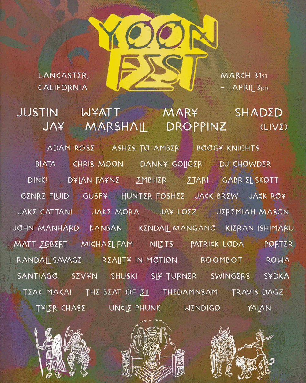 YOON FEST 2022 Lineup poster image